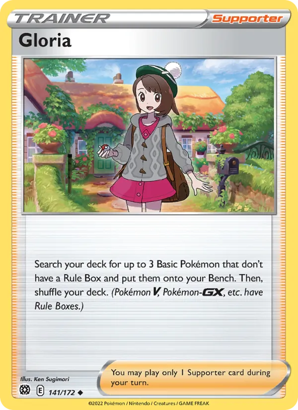 Gloria #141 – Brilliant Stars card