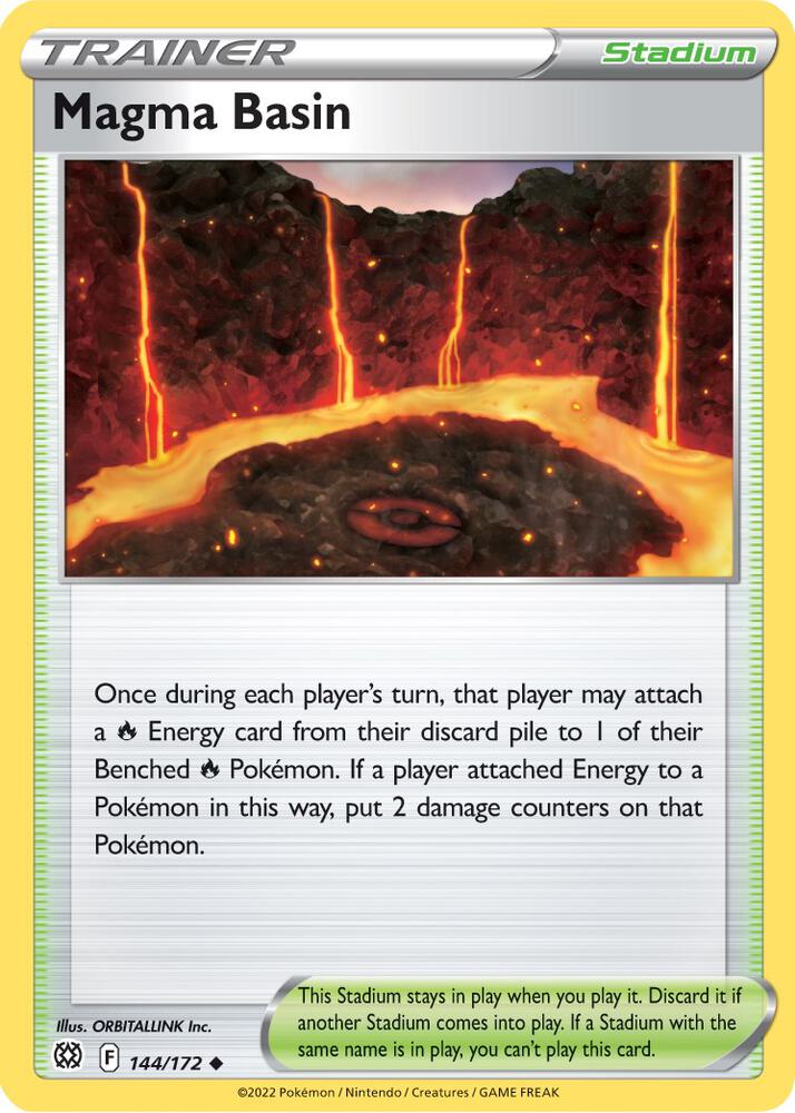 Magma Basin #144 – Brilliant Stars card