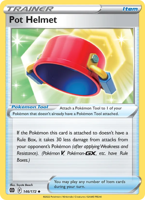 Pot Helmet #146 – Brilliant Stars card
