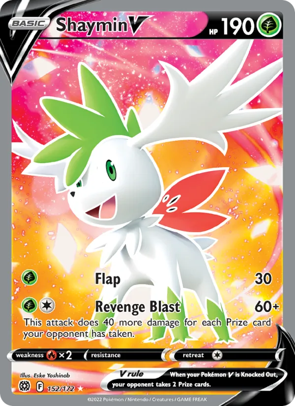 Shaymin V #152 – Brilliant Stars card