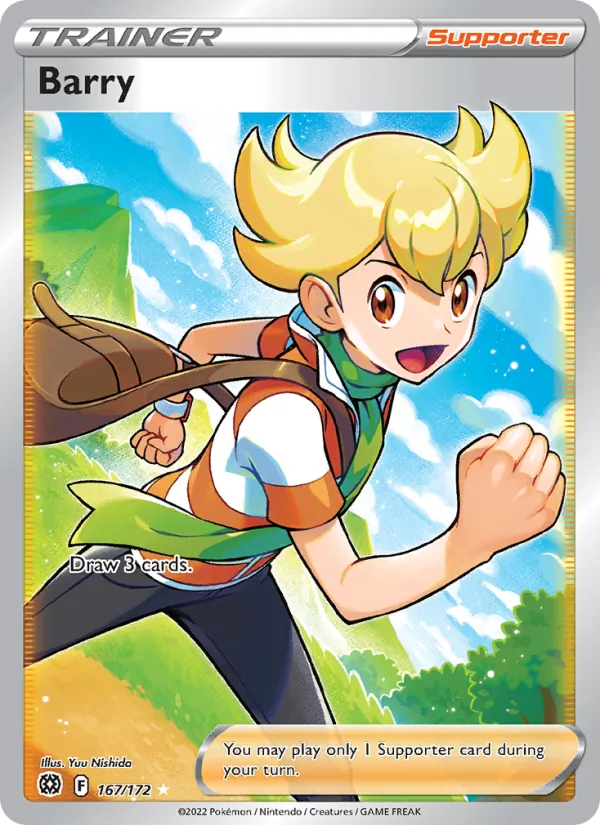 Barry #167 – Brilliant Stars card