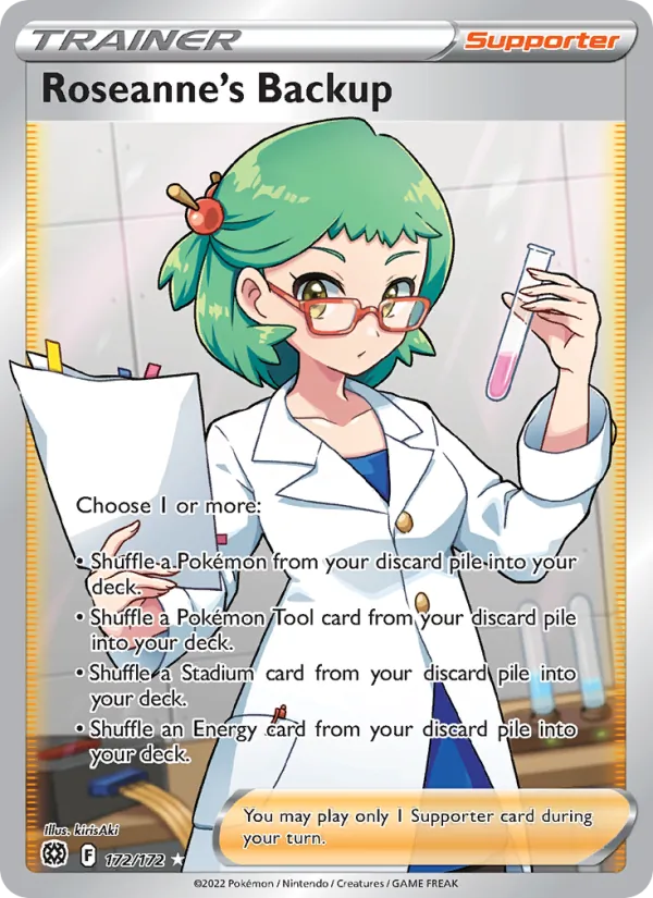 Roseanne's Backup #172 – Brilliant Stars card
