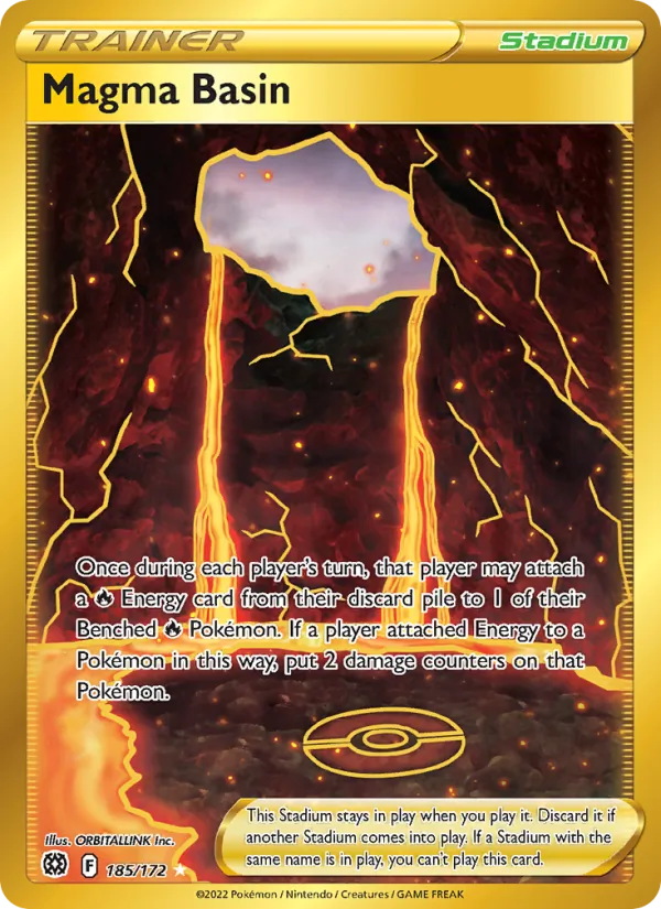 Magma Basin #185 – Brilliant Stars card