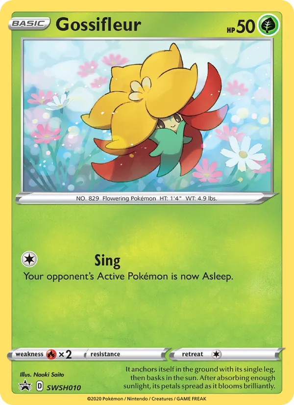 Gossifleur #SWSH010 – SWSH Black Star Promos card