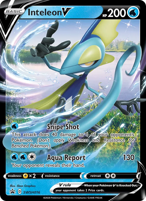 Inteleon V #SWSH016 – SWSH Black Star Promos card