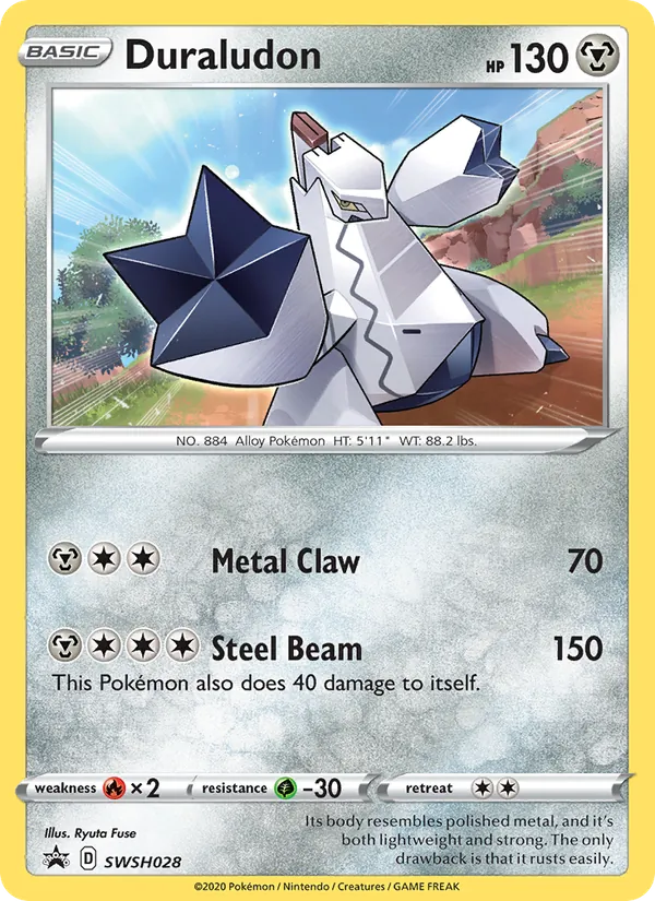 Duraludon #SWSH028 – SWSH Black Star Promos card