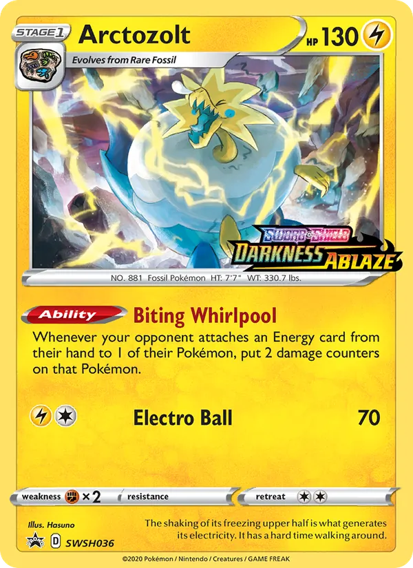 Arctozolt #SWSH036 – SWSH Black Star Promos card