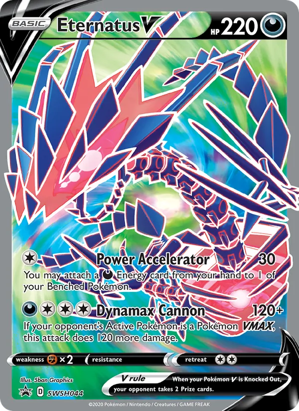 Eternatus V #SWSH044 – SWSH Black Star Promos card