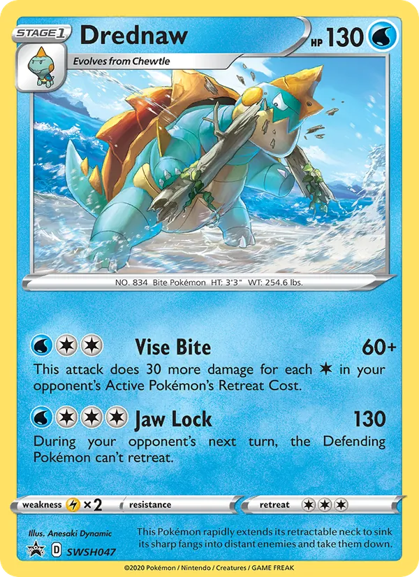 Drednaw #SWSH047 – SWSH Black Star Promos card