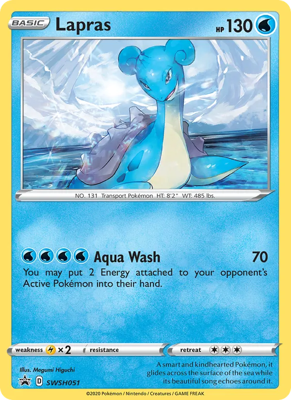Lapras #SWSH051 – SWSH Black Star Promos card