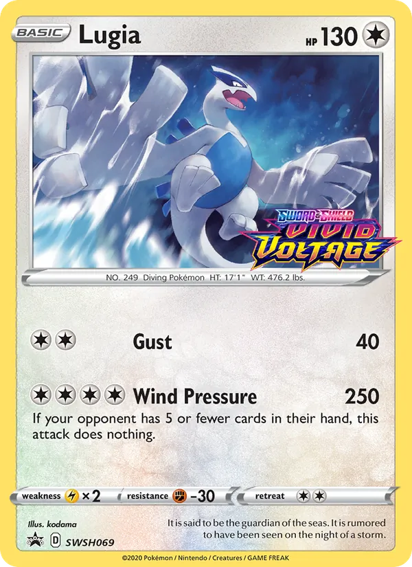 Lugia #SWSH069 – SWSH Black Star Promos card