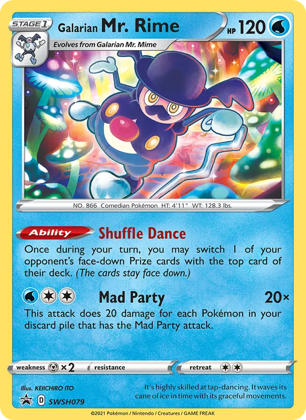 Galarian Mr. Rime #SWSH079 – SWSH Black Star Promos card