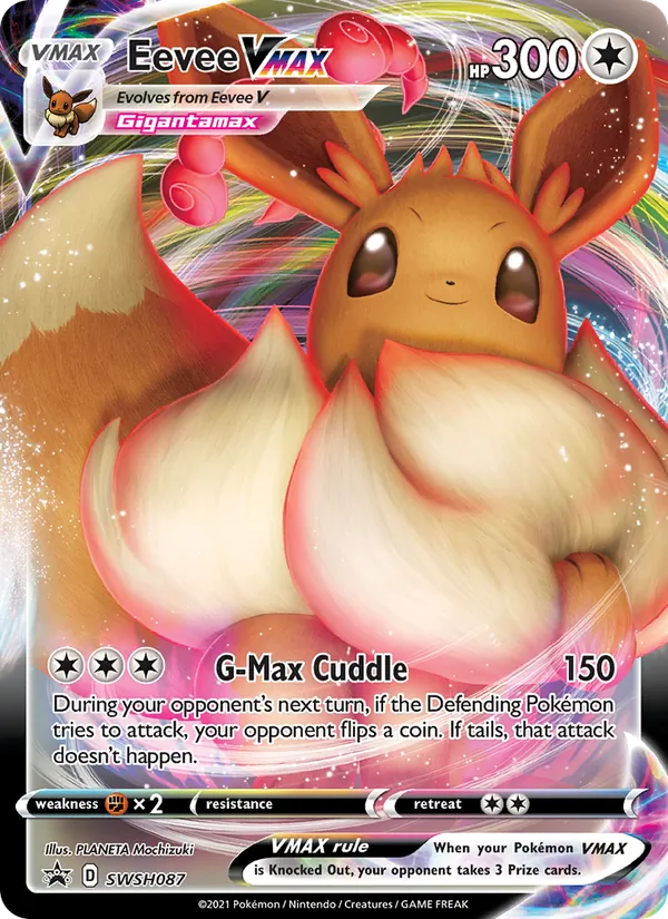 Eevee VMAX #SWSH087 – SWSH Black Star Promos card