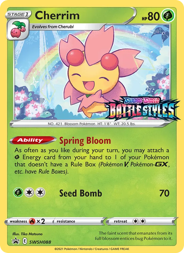 Cherrim #SWSH088 – SWSH Black Star Promos card