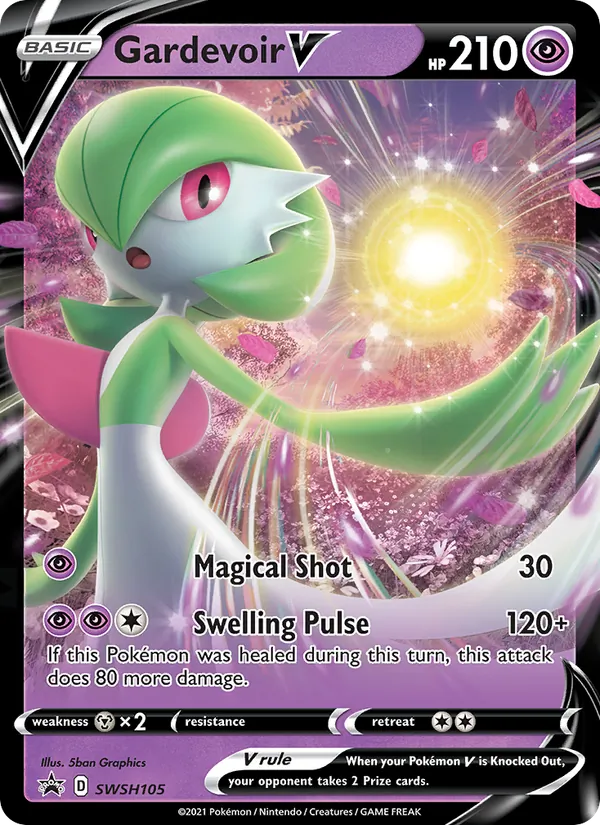 Gardevoir V #SWSH105 – SWSH Black Star Promos card