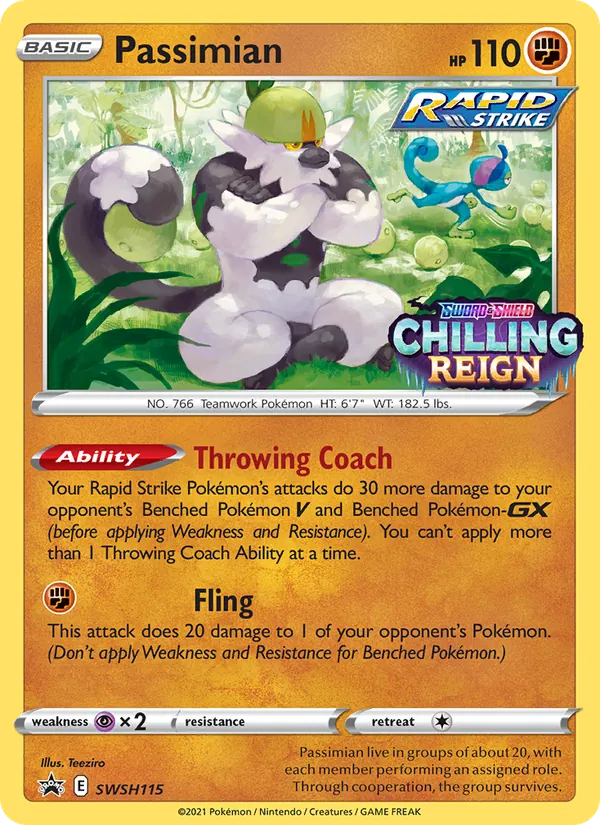 Passimian #SWSH115 – SWSH Black Star Promos card