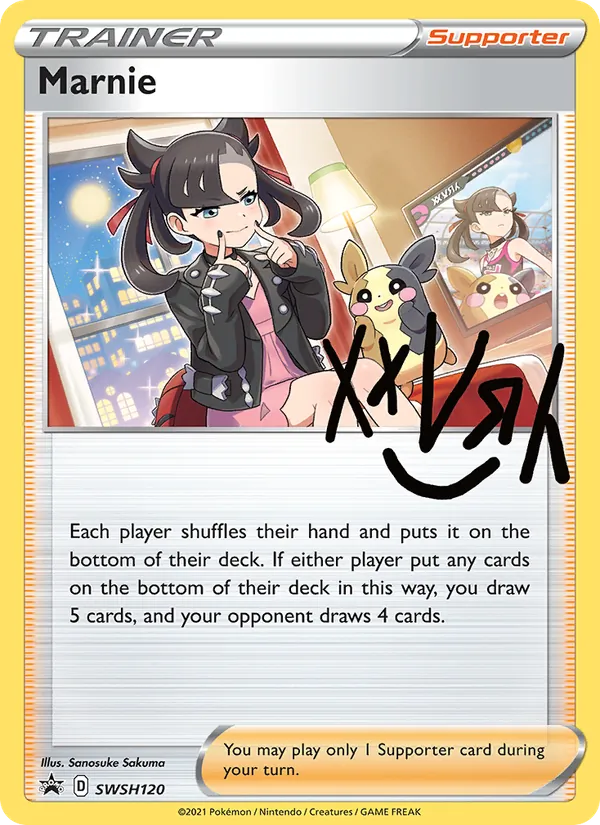 Marnie #SWSH120 – SWSH Black Star Promos card