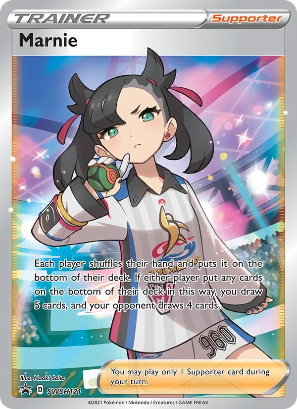Marnie #SWSH121 – SWSH Black Star Promos card