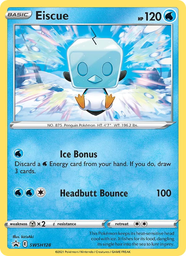Eiscue #SWSH128 – SWSH Black Star Promos card