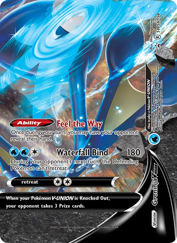 Greninja V-UNION #SWSH158 – SWSH Black Star Promos card