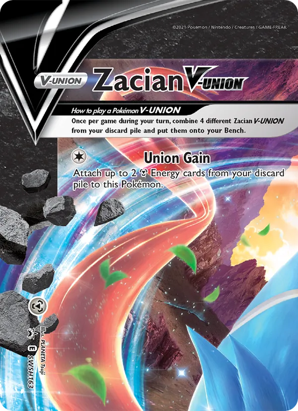 Zacian V-UNION #SWSH163 – SWSH Black Star Promos card