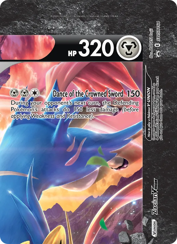 Zacian V-UNION #SWSH164 – SWSH Black Star Promos card