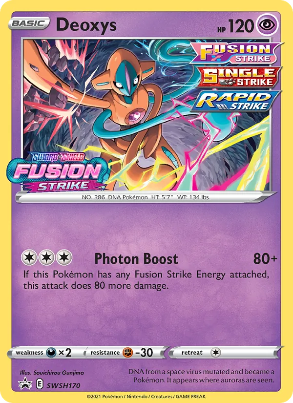 Deoxys #SWSH170 – SWSH Black Star Promos card