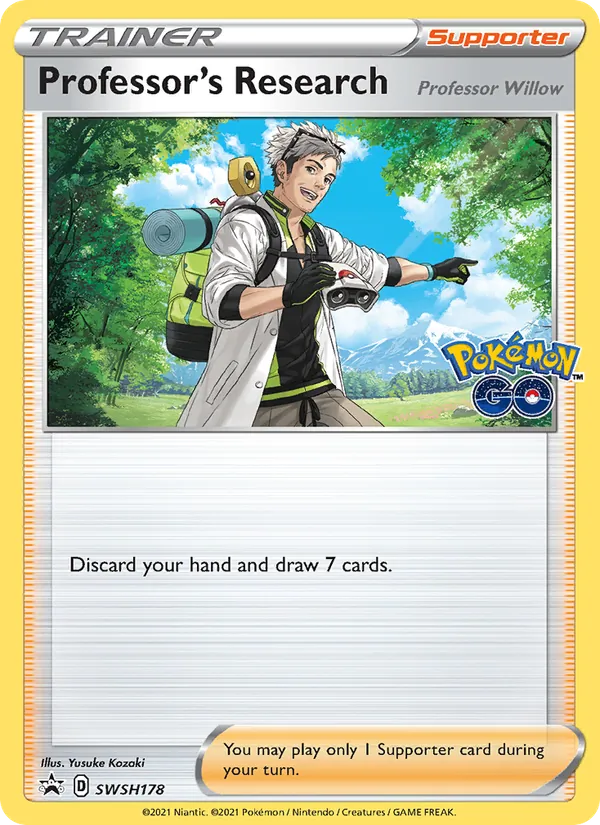 Professor's Research #SWSH178 – SWSH Black Star Promos card