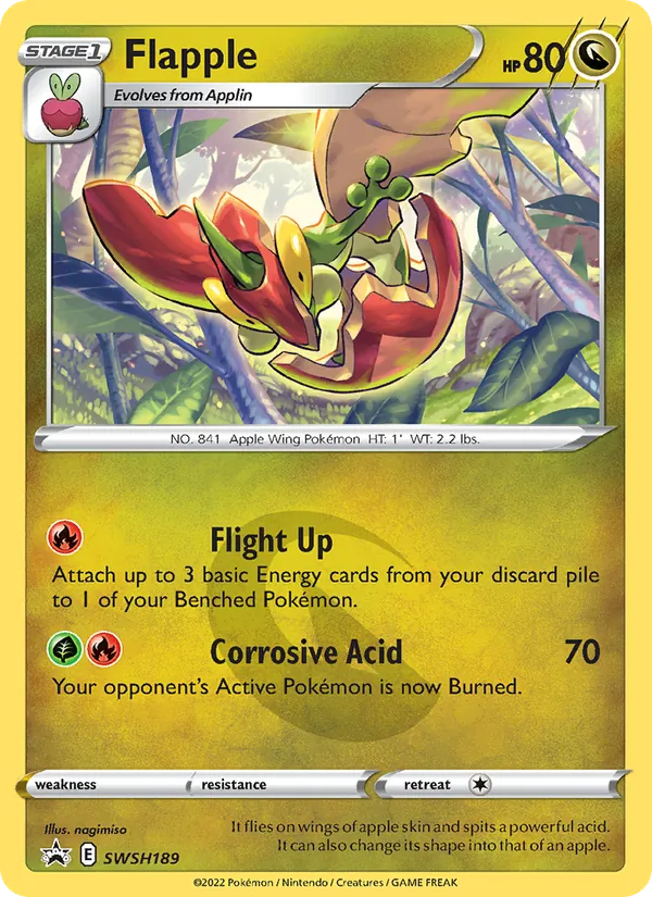 Flapple #SWSH189 – SWSH Black Star Promos card
