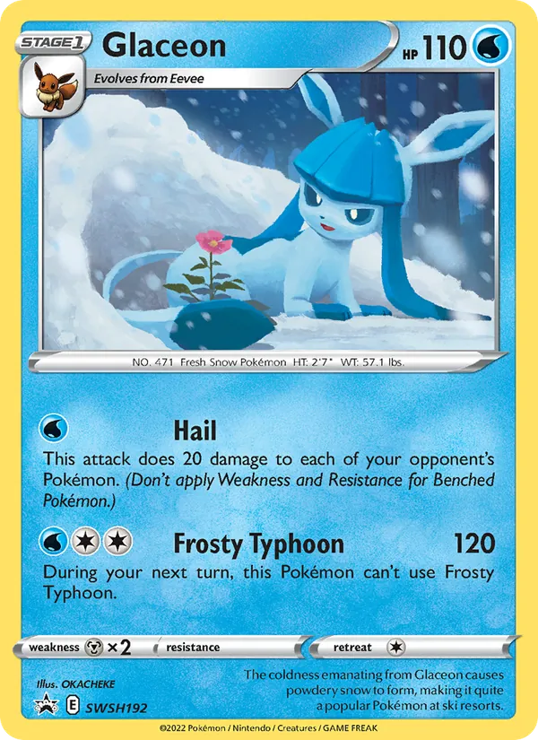 Glaceon #SWSH192 – SWSH Black Star Promos card