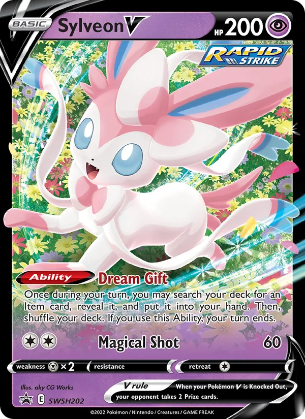 Sylveon V #SWSH202 – SWSH Black Star Promos card