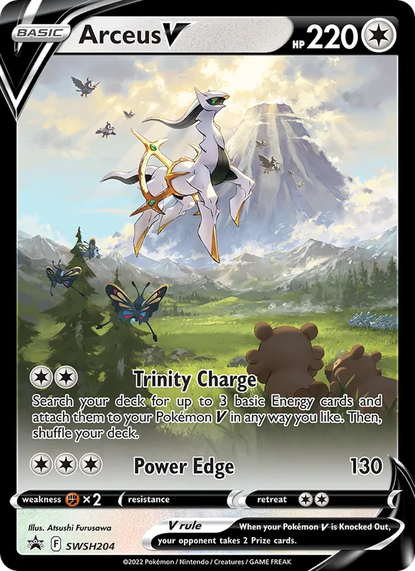 Arceus V #SWSH204 – SWSH Black Star Promos card
