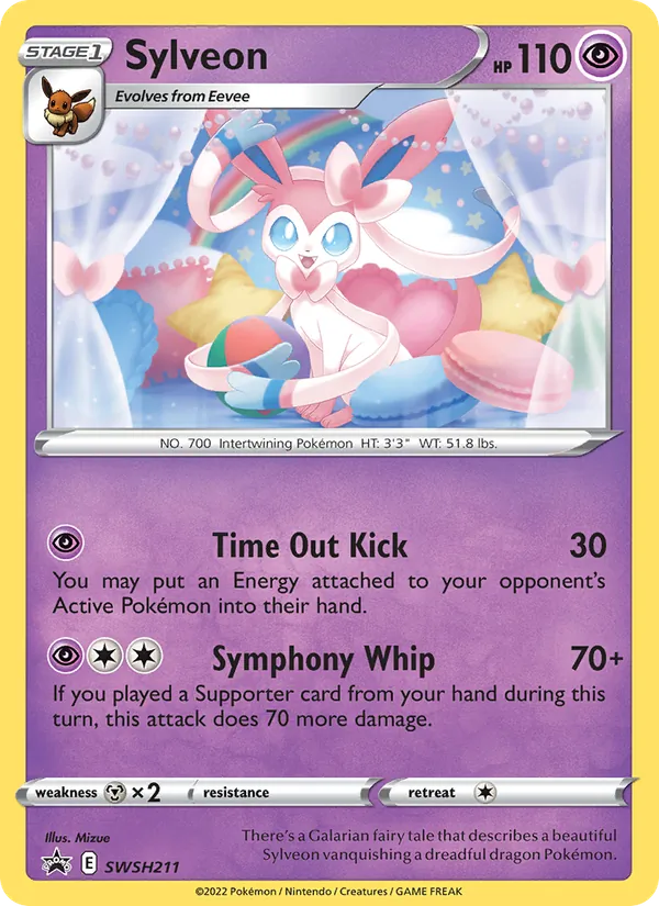 Sylveon #SWSH211 – SWSH Black Star Promos card