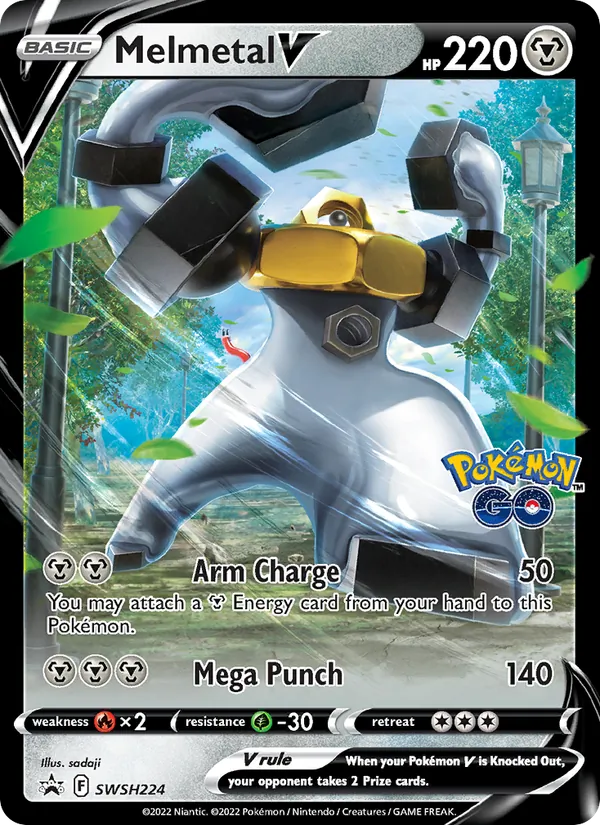 Melmetal V #SWSH224 – SWSH Black Star Promos card