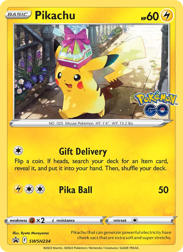 Pikachu #SWSH234 – SWSH Black Star Promos card