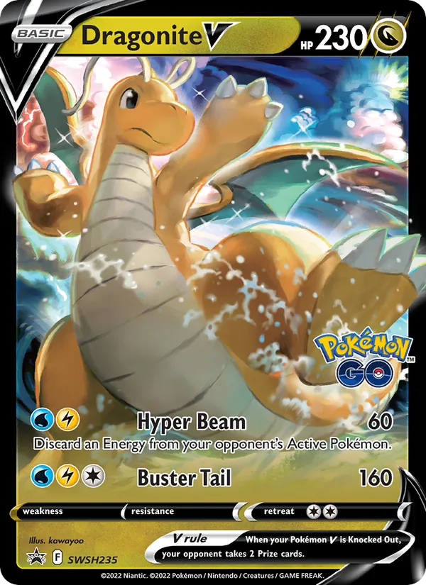 Dragonite V #SWSH235 – SWSH Black Star Promos card