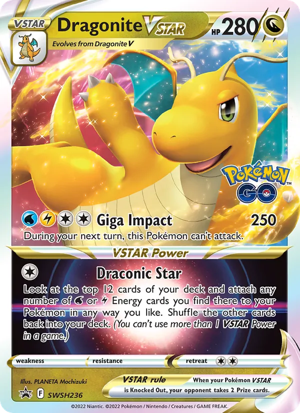 Dragonite VSTAR #SWSH236 – SWSH Black Star Promos card