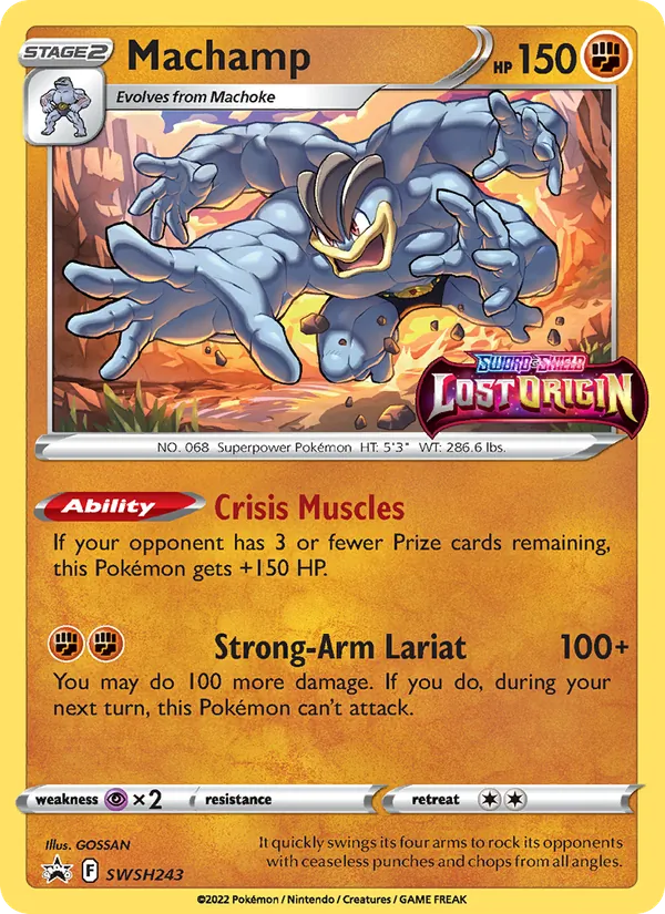 Machamp #SWSH243 – SWSH Black Star Promos card