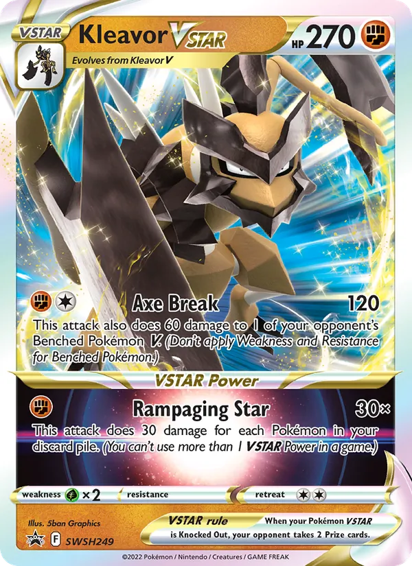 Kleavor VSTAR #SWSH249 – SWSH Black Star Promos card