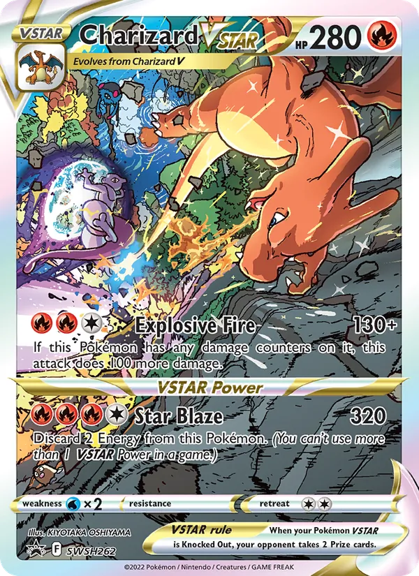 Charizard VSTAR #SWSH262 – SWSH Black Star Promos card