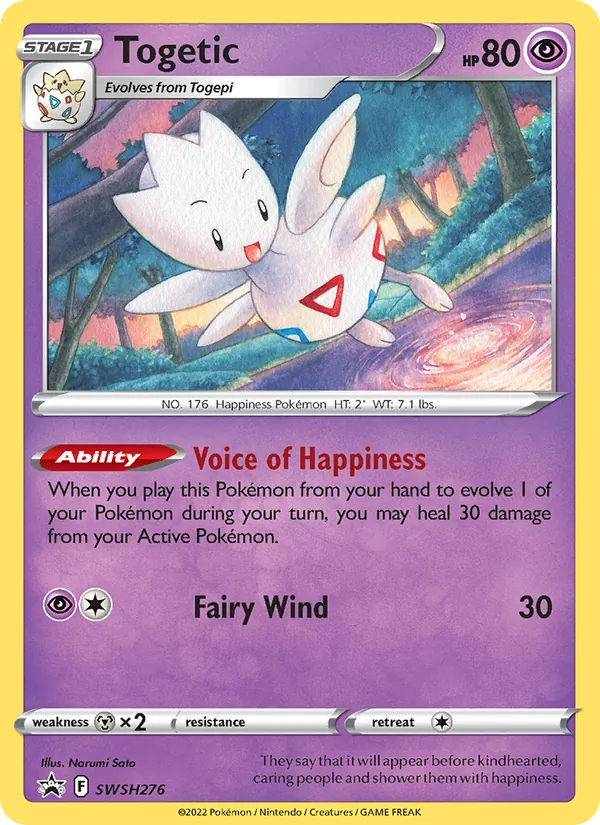 Togetic #SWSH276 – SWSH Black Star Promos card