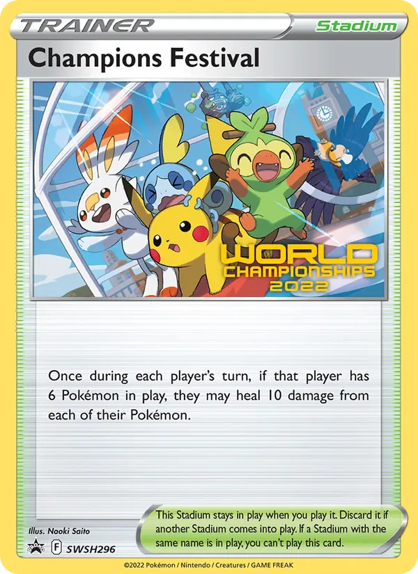 Champions Festival #SWSH296 – SWSH Black Star Promos card
