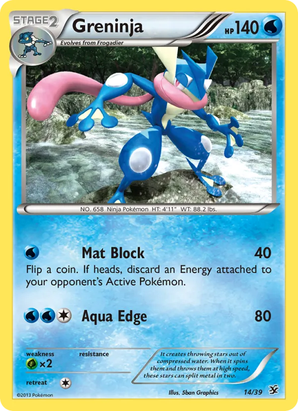 Greninja #14 – Kalos Starter Set card