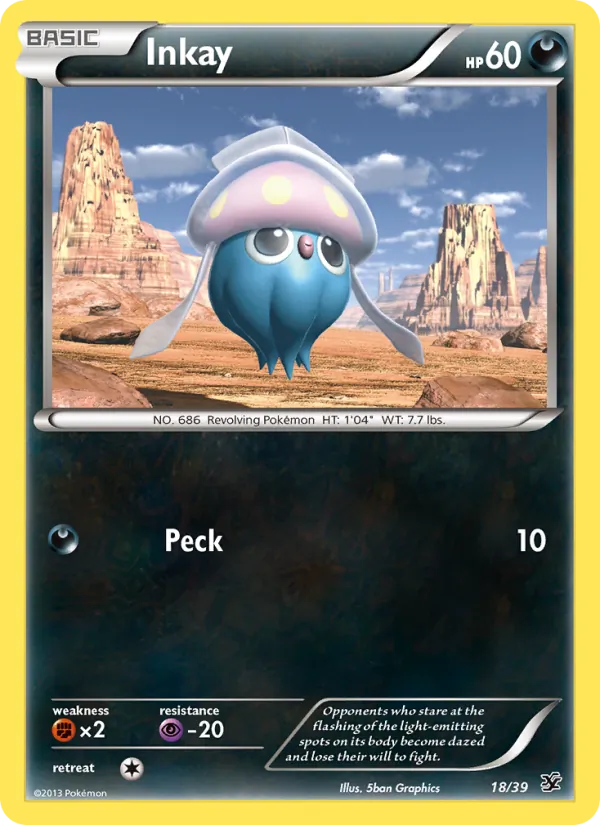 Inkay #18 – Kalos Starter Set card