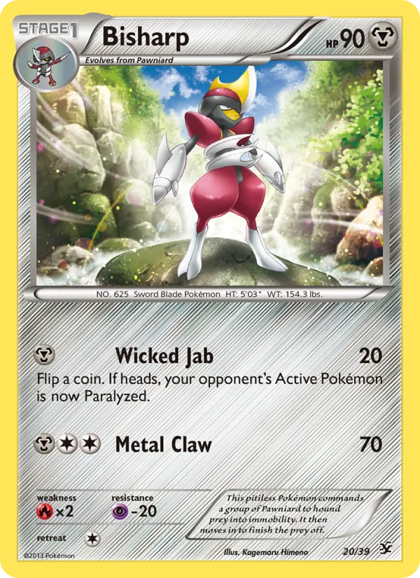 Bisharp #20 – Kalos Starter Set card
