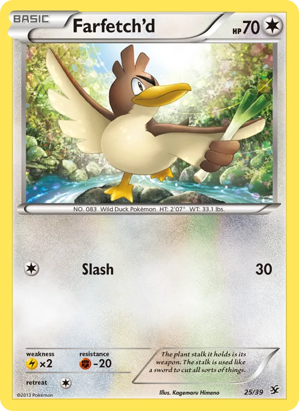 Farfetch'd #25 – Kalos Starter Set card