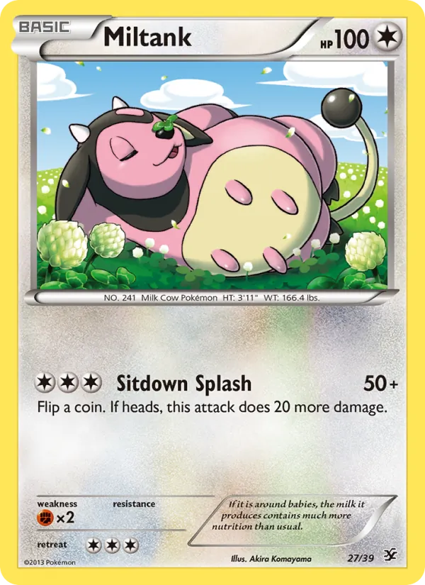 Miltank #27 – Kalos Starter Set card