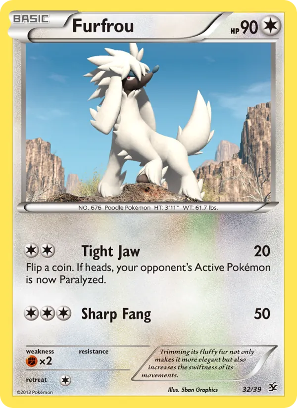 Furfrou #32 – Kalos Starter Set card