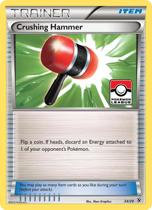 Crushing Hammer #34 – Kalos Starter Set card