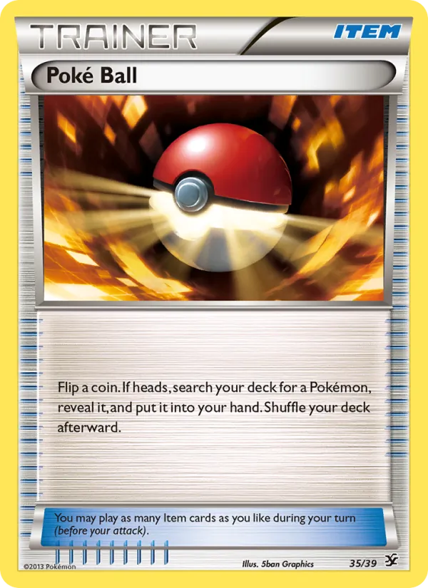 Poké Ball #35 – Kalos Starter Set card